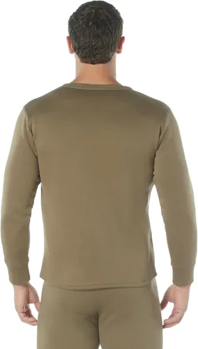 Vista 3 de Rothco ECWCS - Camiseta de cuello redondo de poliéster - Protección extrema para climas fríos