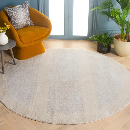 Vista 9 de SAFAVIEH Melody Collection - Alfombra de pasillo de 2 pies 2 pulgadas x 8 pies, color marfil y gris, diseño moderno, ideal para zonas de alto
