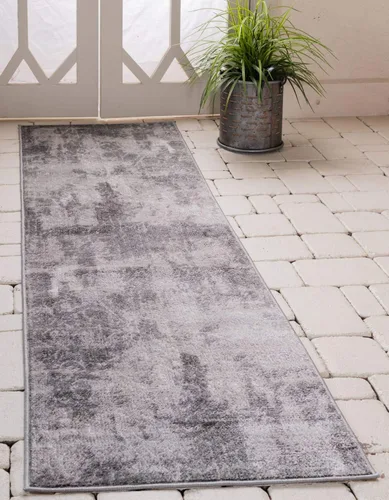 Vista 13 de Unique Loom Sofia Collection Alfombra de área – Rainier (2' 2" x 3' 1" Rectángulo, gris oscuro/gris)