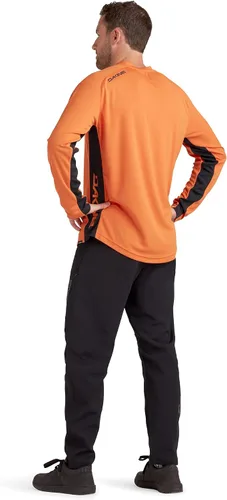Vista 2 de Dakine Thrillium - Camiseta de manga larga para hombre, Burnt orange, XXL