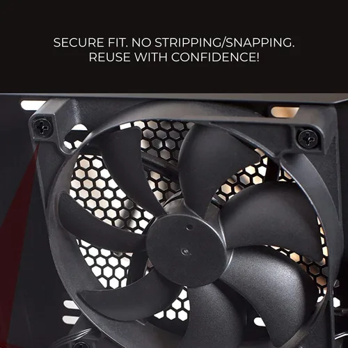 Vista 3 de Bolt Dropper Kit surtido de tornillos de computadora de 502 piezas, tornillos separadores para disco duro HDD, ventilador, chasis, carcasa ATX