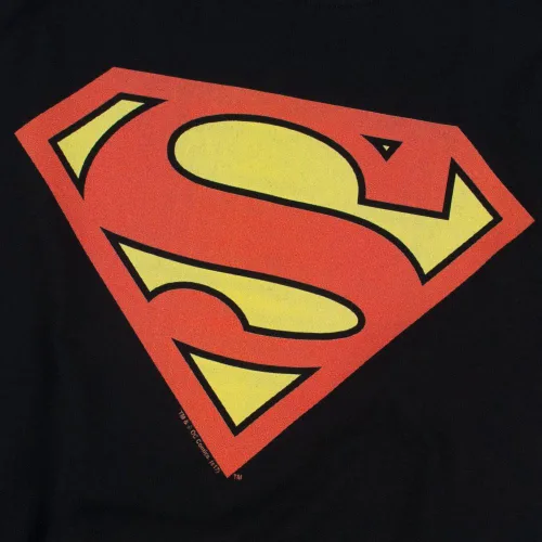 Vista 3 de Popfunk Camiseta clásica con logotipo de Superman S Shield