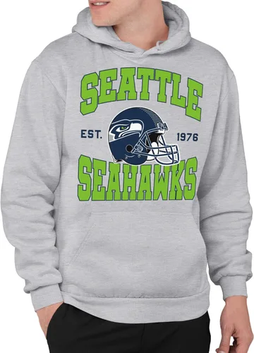 Vista 34 de Junk Food NFL Sudadera con Capucha Pullover Signature unisex para adultos. Ajuste Unisex Relajado.