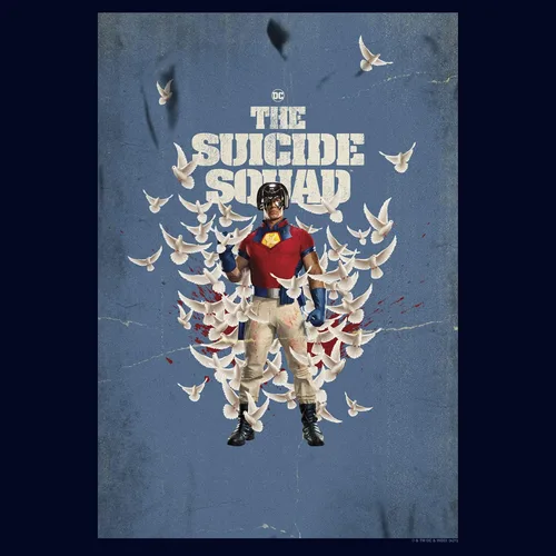 Vista 2 de Camiseta de hombre The Suicide Squad Peacemaker