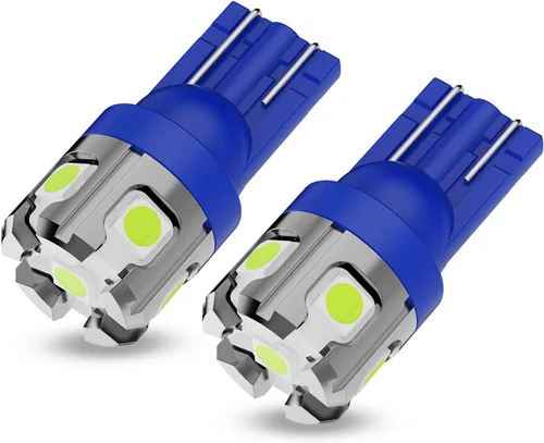 Vista 8 de PHINLION 194 foco LED amarillo ámbar súper brillante 168 2825 2827 T10 W5W miniatura focos LED de repuesto para luces de interior de coche, domo
