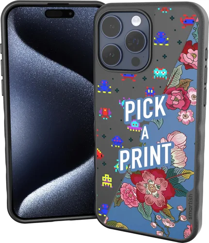 Vista 12 de Smartish® Funda delgada para iPhone 13 Pro - Gripmunk - [ligera + protectora] Funda de agarre fina - Black Tie Affair