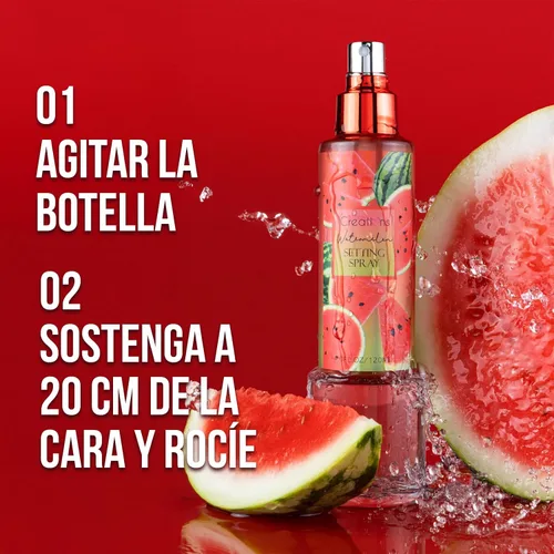 Vista 6 de Beauty Creations Spray de ajuste de sandía