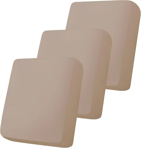Vista 69 de Smiry Fundas de cojín de sofá estampadas, fundas elásticas suaves para sofá, fundas de sofá lavables antideslizantes, protector de muebles para Beige