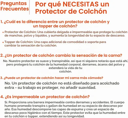 Vista 9 de Dormeo Protector de colchón impermeable de alta calidad, tamaño individual, capa protectora contra manchas y derrames, refrescante, absorbe