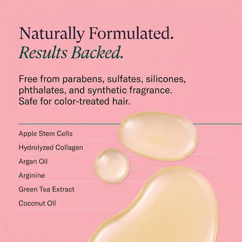 Vista 2 de Glov Beauty Acondicionador renovador capilar con células madre de manzana, colágeno hidrolizado, aceites de argán y coco, té verde y aminoácidos