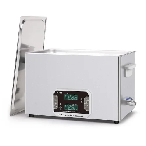 Vista 15 de DK SONIC Limpiador ultrasónico profesional de 3 L, 120 W, limpiador ultrasónico de joyería con temporizador, calentador y control táctil
