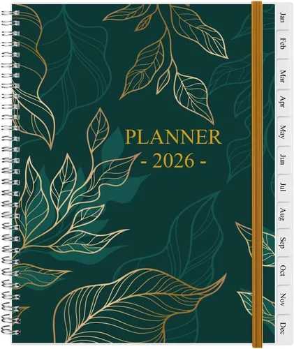 Vista 22 de Agenda/calendario de bolsillo 2024, organizador semanal y mensual A6 + diario p/realizar seguimiento de objetivos, fácil organización de tu vida Azul