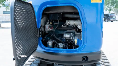 Vista 7 de TYPHON Mini excavador de la tormenta del terror X2 motor diesel 24.4-24.8HP de la excavadora de la zanja de 2,5 toneladas EPA