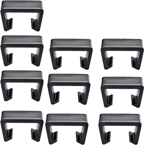Vista 5 de HUIKANGSHENG Clips de mimbre para muebles de patio, clip de sofá para silla, conector seccional para jardín al aire libre, abrazaderas de ratán