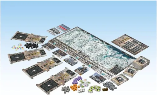 Vista 2 de Last Aurora - Un juego de mesa de Ares Games 1-4 jugadores - Juegos de mesa para la familia más de 90 minutos de juego - Juegos para la noche