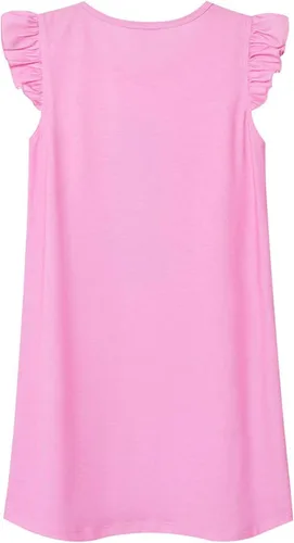Vista 2 de Jxstar Camisones a juego para niñas y muñecas, pijamas de princesa, vestidos de noche con mangas voladas