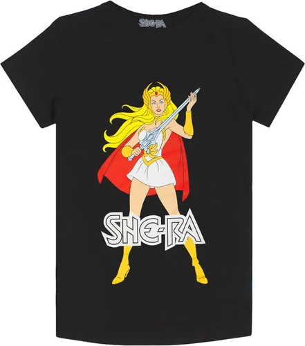 Vista 2 de She-Ra - Camiseta de princesa del poder Motu para mujer, camiseta de regalo de superhéroe para mujer