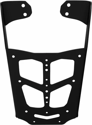 Vista 6 de GP Kompozit Portaequipajes trasero negro compatible con Bajaj Dominar 250 / Dominar 400 2017-2023