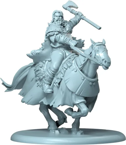 Vista 6 de CMON A Song of Ice and Fire - Miniaturas de mesa GameHouse Umber Ravagers, caja de unidades – ¡Caballería rápida y despiadadada! Juego de estrategia