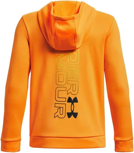 Vista 2 de Under Armour Sudadera con capucha de forro polar para niños