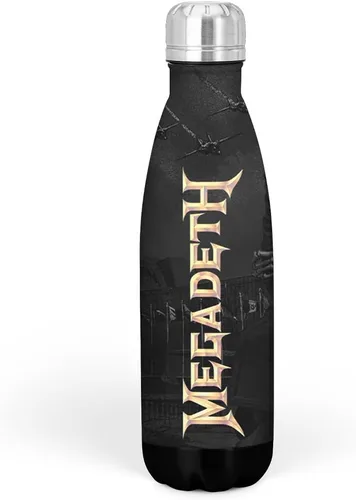Vista 15 de Rocksax Metallica Kill 'Em All Botella de Agua Aislada al Vacío de Acero Inoxidable – 16.9 fl oz Botella Coleccionable de Banda de Rock para Bebida