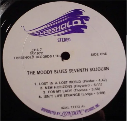 Vista 5 de THE MOODY BLUES séptima estancia, puerta de entrada, THS 7 [Vinilo] Desconocido