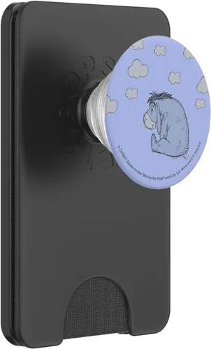 Vista 7 de Disney Winnie The Pooh Eeyore Cloudy Day Portrait PopSockets intercambiables PopGrip
