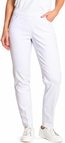 Vista 11 de SLIM-SATION Ropa de golf para mujer - Pantalón de pierna recta de ajuste regular con bolsillos para mujer Negro