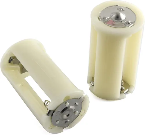 Vista 2 de 4 unids 1.5 V convertidor de batería serie 1.5Vx3 Paralelo AA adaptador de batería titular 3 AA a 1 D