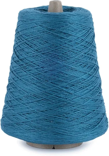 Vista 4 de Silk City Fibers, 5/2 Perle Mercerized Cotton Weaving Yarn pino