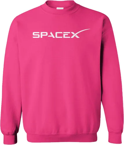 Vista 10 de Tcombo SpaceX - Sudadera unisex con cuello redondo Outer Space Negro