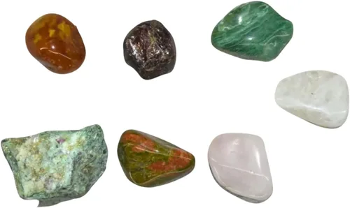 Vista 3 de Healing Atlas - Kit de cristales y piedras curativas para la fertilidad, mejora tu fertilidad naturalmente con auténticas gemas de equilibrio