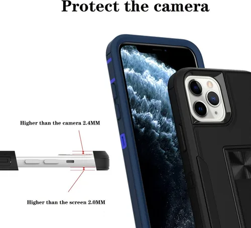 Vista 7 de Diseñada para iPhone 14 Pro, protección magnética contra caídas resistente, compatible con MagSafe, a prueba de polvo, no se decolora, no se pone
