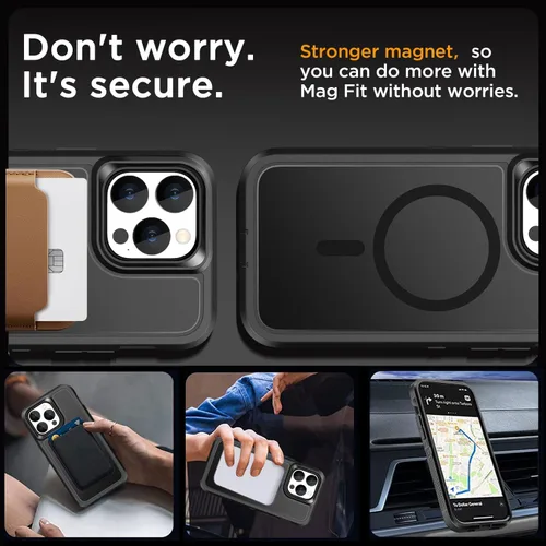 Vista 2 de AICase Funda para iPhone 13 Pro Max [compatible con Magsafe], protección magnética resistente contra caídas, cuerpo completo, a prueba de golpes, a