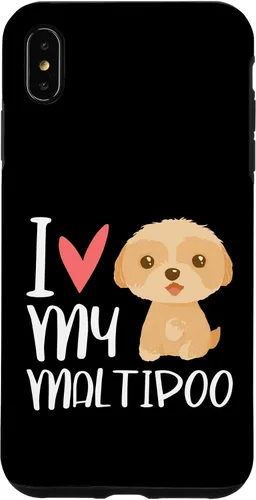 Vista 11 de iPhone 16 Maltipoo Dog Lover Hybrid Multipoo Breeder Heart Fur Parent Case