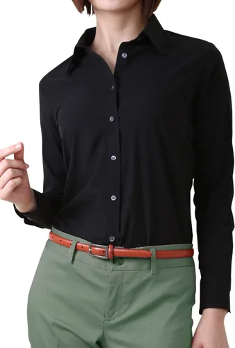 Vista 11 de LEONIS Camisa elástica de fácil cuidado para mujer