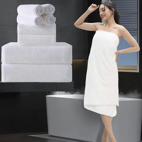 Vista 27 de Toalla de baño extra grande de 4 piezas (35 x 70 pulgadas), toalla de baño ultra suave de gran tamaño, juego de toallas de baño para baño, hotel