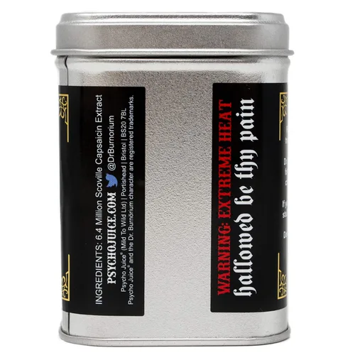Vista 4 de Dr Burnorium Psycho Serum 1.0 fl oz 6,4 Millones Scoville Capsaicina Extracto Ultra Caliente