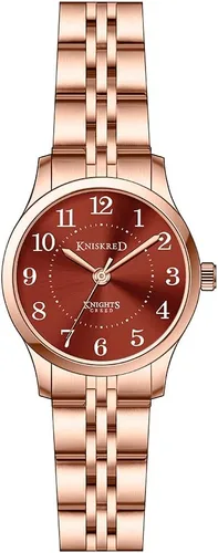 Vista 12 de Easy Reader Watch for Women with Solid Stainless Steel Band Ladies Dress Watch Water Resistant