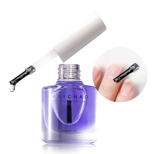 Vista 3 de MAYCAHO - Aceite para cutícula de uñas, 0.5 onzas líquidas, aceite revitalizante para el crecimiento de uñas