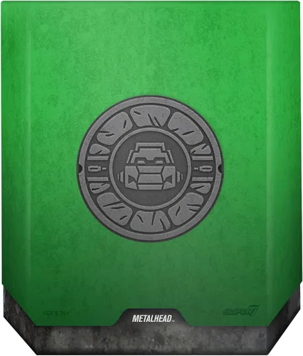 Vista 4 de Super7 ULTIMATES! Teenage Mutant Ninja Turtles Metalhead - Figura de acción TMNT de 7 pulgadas con accesorios, coleccionables clásicos de dibujos