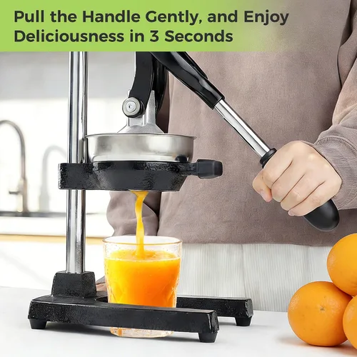 Vista 2 de Fyvva Juicer naranja manual del arrabio, exprimidor resistente de la fruta