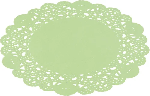 Vista 32 de Restaurantware Pastry Tek Blondas de Encaje de 4 x 4 Pulgadas 100 Vajilla Decorativa - Blondas de Mesa Desechables Redondas de Papel Negro