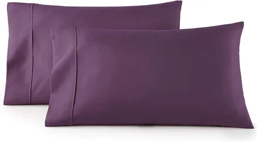 Vista 5 de Trend Bedding Mart Funda de almohada extra grande para almohadas más esponjosas - Funda de almohada extra alta de lujo 100% algodón egipcio de 600