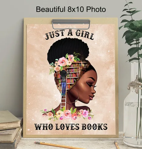Vista 4 de Black Girl Classroom Decor - Motivational Wall Decor - Inspirational Black Wall Art for Women Teen - Women's empowerment, positive Mindset Pride