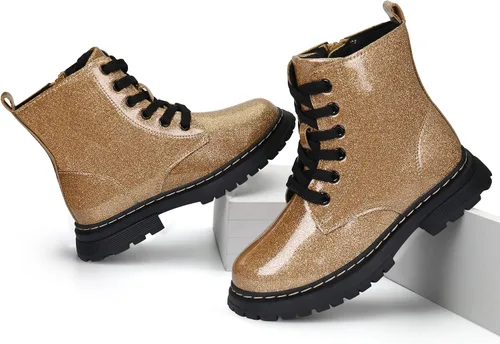 Vista 7 de JABASIC Botas de trabajo impermeables con cordones y cremallera lateral