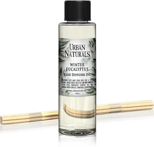 Vista 71 de Urban Naturals Recambio de aceite difusor de varillas ámbar y lavanda, lavanda relajante, ámbar cálido, aroma calmante para habitación, 4 onzas +