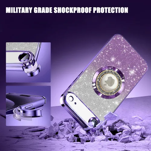 Vista 404 de Misscase Funda magnética con purpurina para iPhone 11 compatible con MagSafe, protección completa, delgada, a prueba de golpes, antiarañazos