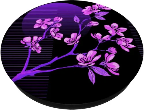 Vista 2 de PopGrip intercambiable de flores de cerezo japonés Sakura Sintonal de onda de vapor