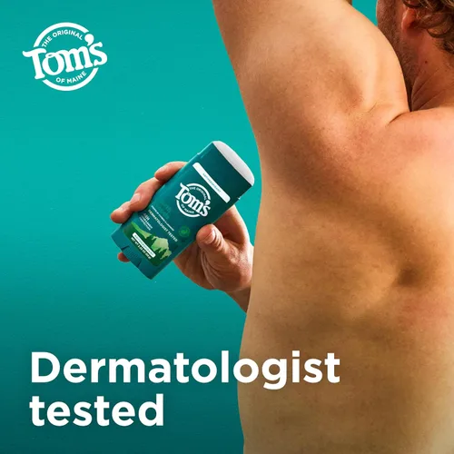 Vista 5 de Tom’s of Maine North Woods - Desodorante antitranspirante para hombres y mujeres, 48 horas de protección contra el olor y el sudor, aroma a pachulí